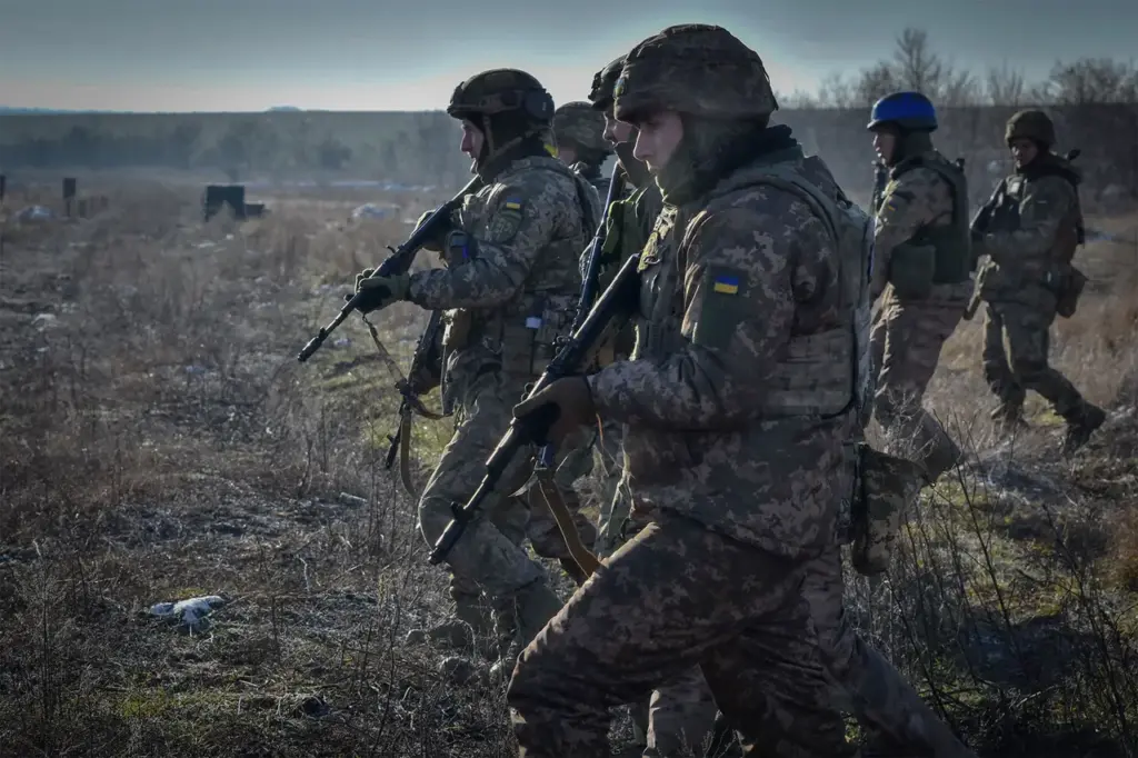 Russian Forces Capture Ukrainian Fighters in the Kursk Region