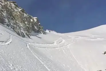 Skier's Terrifying Avalanche Experience and Survival