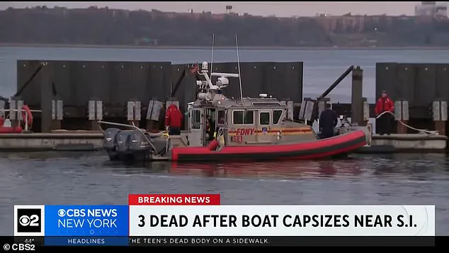 Three Dead as Boat overturns in New York Waters