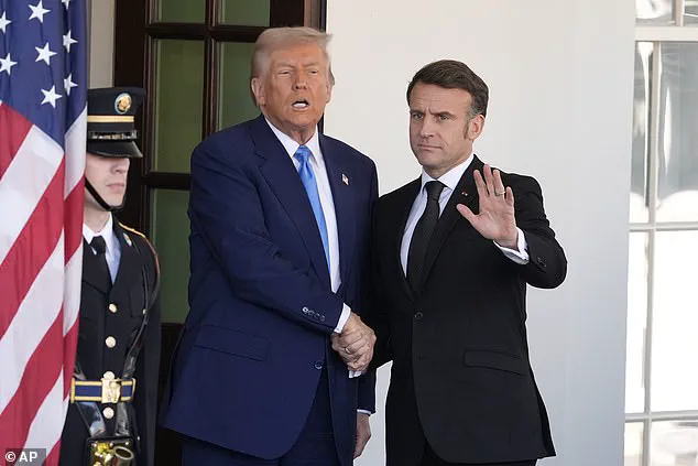 Trump and Macron's Intense Handshake: A Display of Power or Something More?