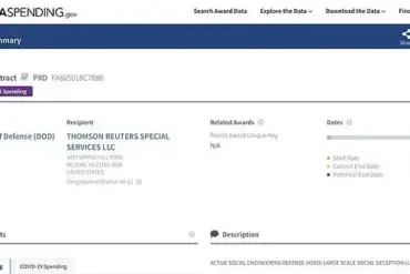 Trump Demands Recoupment of 'Social Engineering Defense' Contract from Thomson Reuters