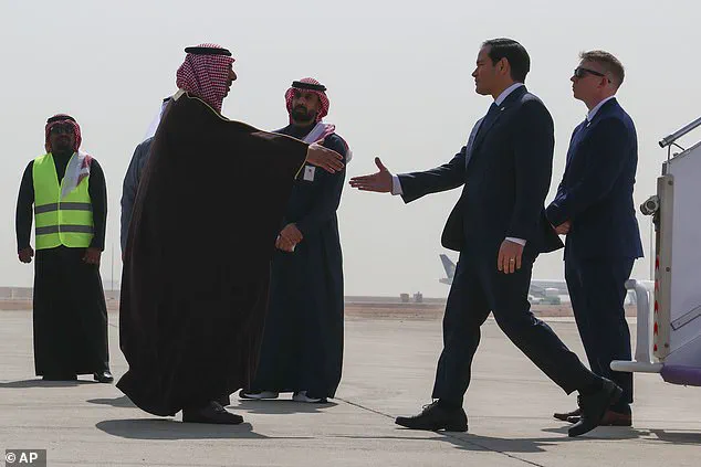 US Secretary of State Marco Rubio travels to Saudi Arabia for peace talks between Russian and Ukrainian officials.