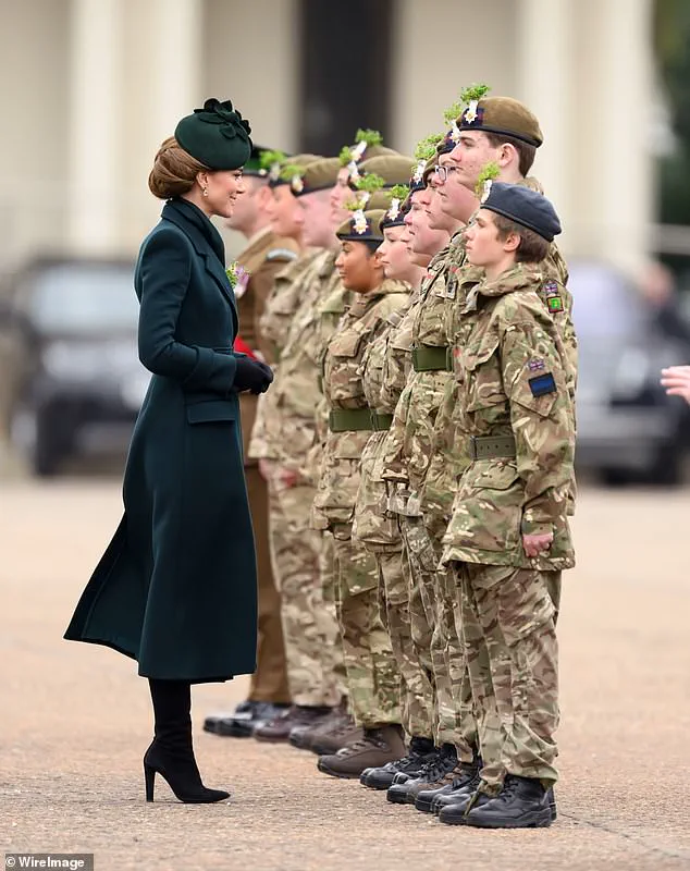 Kate Middleton Dazzles in Emerald Green for St Patrick's Day at Wellington Barracks