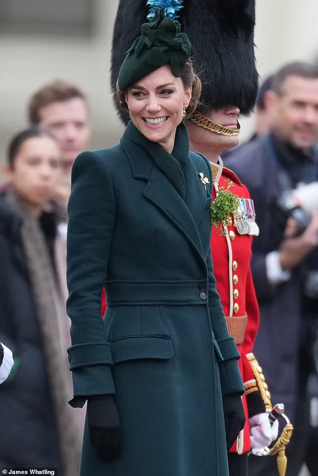 Kate Middleton Dazzles in Emerald Green for St Patrick's Day at Wellington Barracks