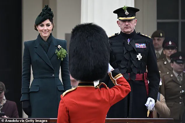 Kate Middleton Dazzles in Emerald Green for St Patrick's Day at Wellington Barracks