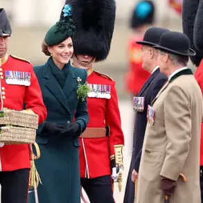 Princess Catherine Celebrates St Patrick's Day with Irish Guards at Wellington Barracks