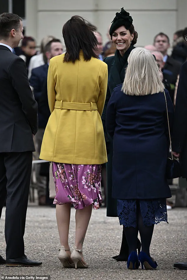 Princess Catherine Celebrates St Patrick's Day with Irish Guards at Wellington Barracks