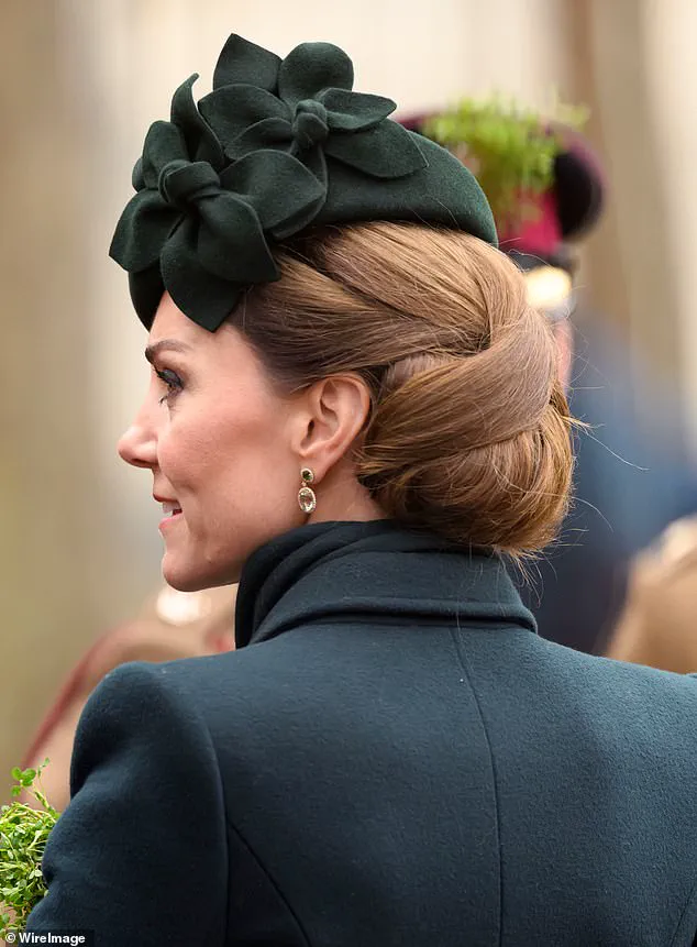 Princess Catherine Celebrates St Patrick's Day with Irish Guards at Wellington Barracks