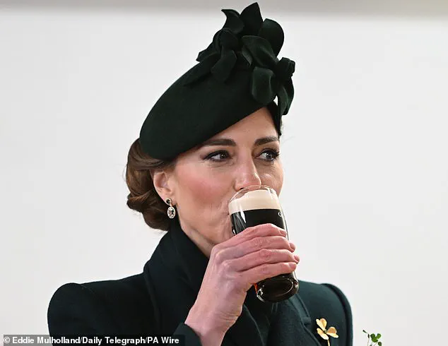 Princess Catherine Celebrates St Patrick's Day with Irish Guards at Wellington Barracks