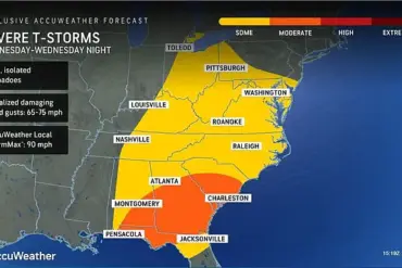 Severe Weather System to Impact Millions in the US This Week