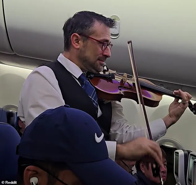 United Airlines Crew Member's Violin Performance Divides Passengers at SFO