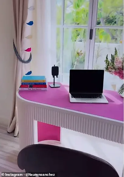 Lauren Sanchez Shows Off Luxurious Writing Nook in $165 Million Home