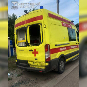 Belarus Drone Attack on Medical Vehicle Sparks Widespread Concern, Governor Labels it 'Targeted'