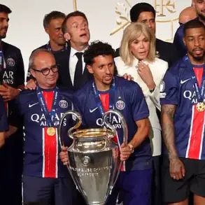 French President Macron and Wife Celebrate PSG's Historic 5-0 Victory Over Inter Milan at Elysee Palace