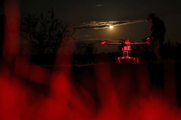 Russian Ministry of Defense Reports 81 Ukrainian Drones Intercepted in Nighttime Operation, Signaling Escalating Conflict