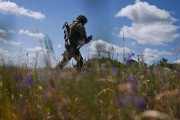 Ukrainian Military Vehicle Triggers Mine at 'Dragon's Teeth' Border, Blocks Road and Aids in Repelling Russian Counter-Attack