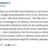 Barack Obama's Independence Day Message Balances Patriotism with Subtle Critique of Current Administration's Impact on Democratic Institutions