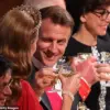 Breaking: Macron and Princess of Wales Clink Glasses at Star-Studded State Banquet as UK Visit Begins