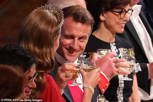 Breaking: Macron and Princess of Wales Clink Glasses at Star-Studded State Banquet as UK Visit Begins