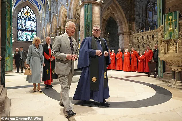 Exclusive Access to Royal History: King Charles and Queen Camilla Unveil Memorial Stone in Edinburgh's St Giles’ Cathedral