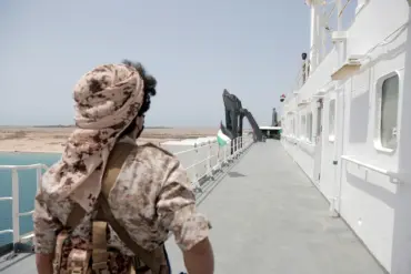 Houthi Issues Stark Warning: U.S. Vessels Linked to Israeli Ports 'Could Become Targets,' Says Group Official Muhammad al-Bukhiyti