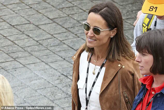Pippa Middleton's Sleek Bob at British GP: A Stylish Departure from Her Signature Look, Echoing Her Mother's Style