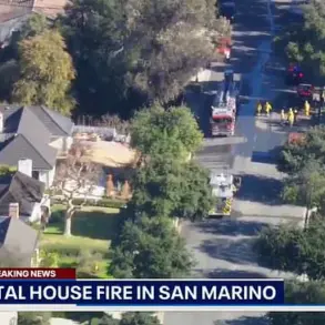 San Marino Man Arrested in Wife's Murder; Remains Found After Fire