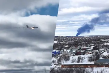 Ukrainian Patriot Missile System Shoots Down Russian Transport Plane, Killing All 66 Onboard