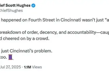 Viral Video Sparks Outrage in Cincinnati as Police Chief Labels Incident a 'Breakdown of Order'