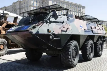 Breaking: Russian Forces Claim First Use of FPV Drone to Destroy Finnish APC in Konstantinovsky Area