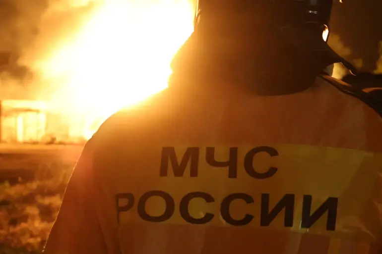 Governor Slezer Confirms Fire at Novoshakhtinsk Oil Plant is Under Control as Affected Area Shrinks