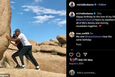 Unexpected Silence: Michelle Obama's Absent Voice Amid Birthday Celebrations for Barack Obama