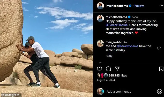 Unexpected Silence: Michelle Obama's Absent Voice Amid Birthday Celebrations for Barack Obama