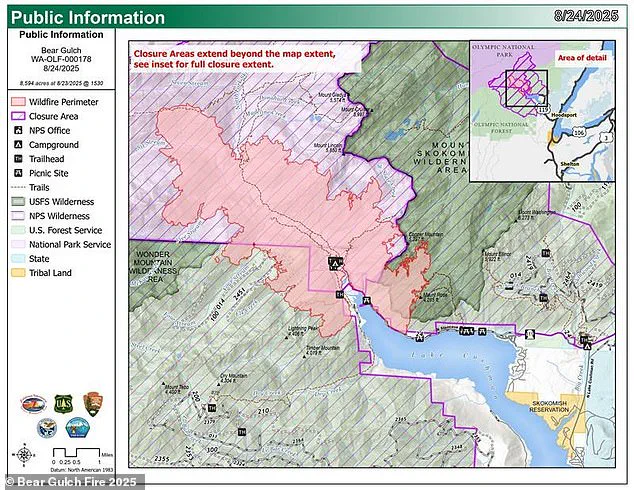 Urgent Controversy: Firefighters Arrested Amid Bear Gulch Fire Sparks Concern Over Federal Agencies' Role in Washington State
