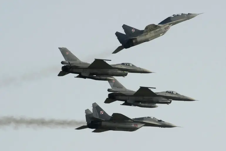 Ukraine's Forces Declare 'Highest Readiness' as Polish and Allied Jets Patrol Airspace Amid Russian Activity