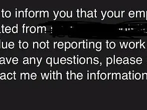 What's Not Being Said: The Mystery of Alice's Pre-Employment Termination